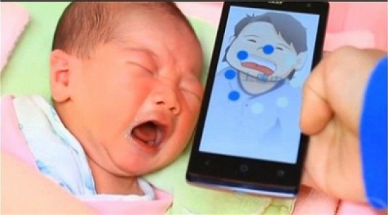 تطبيق ذكي يعرف سبب بكاء الطفل