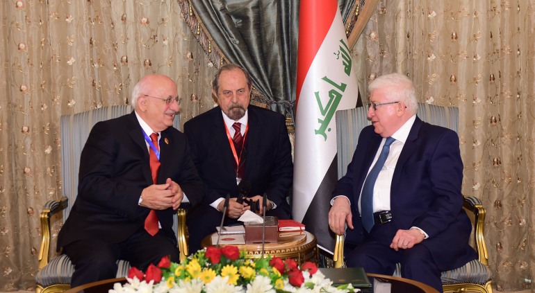 معصوم:العلاقات بين العراق وتركيا”متميزة”