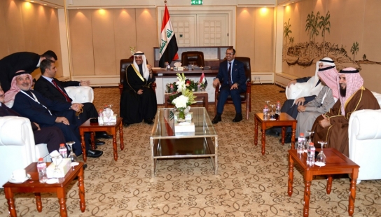الجبوري والمرزوق يؤكدان على تعزيز العلاقات بين العراق والكويت
