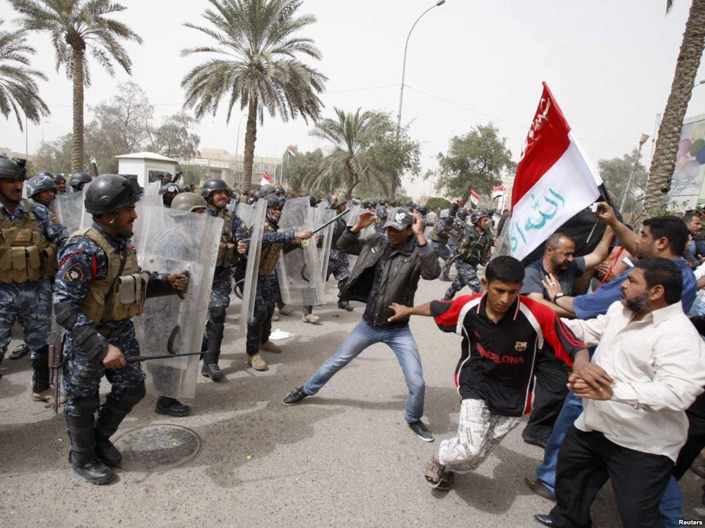 ناشط مدني:حزب الدعوة وراء ضرب المتظاهرين