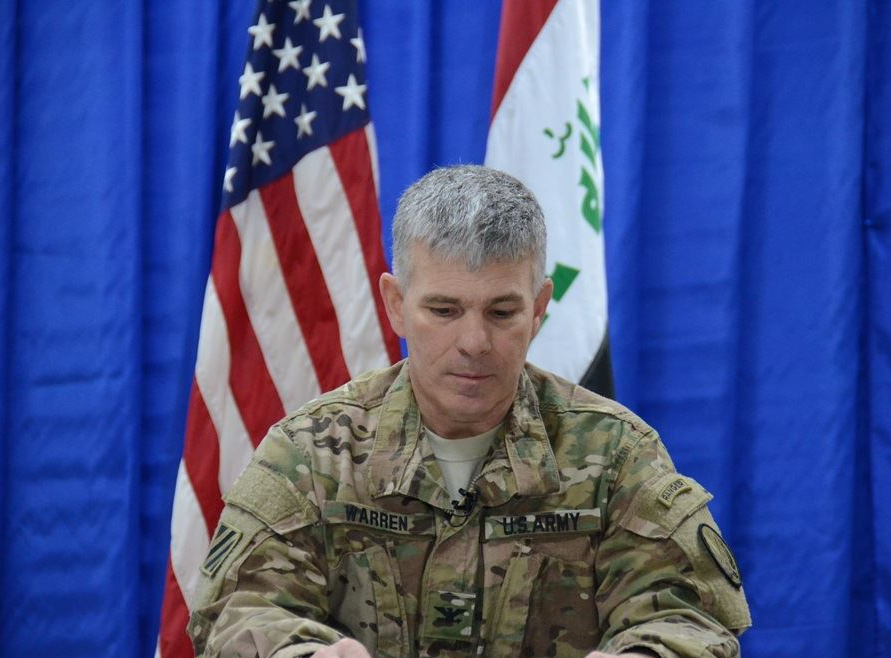 وارن:دورنا في معركة تحرير الموصل لايتجاوز الاسناد الجوي فقط