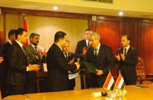 التجارة:توقيع مذكرة تفاهم بين العراق ومصر