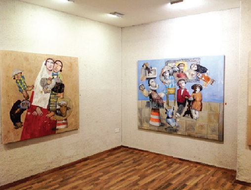 لوحات سنان حسين أنموذجا لمدونات روحية