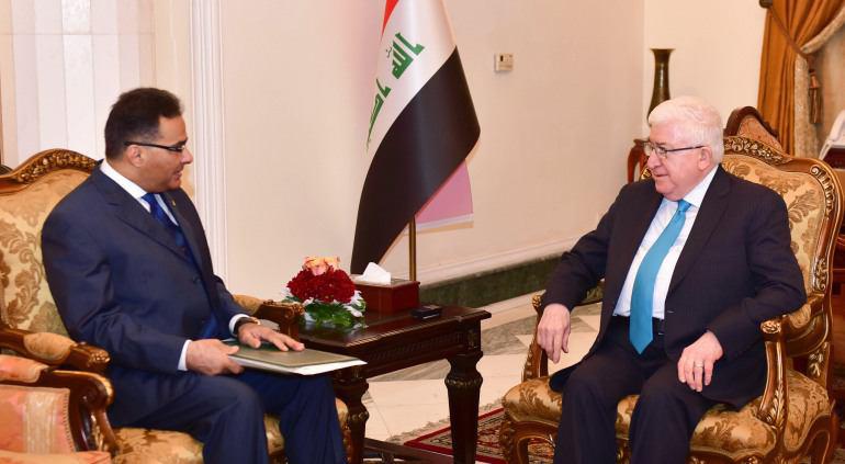 الرئيس العراقي يزور مصر يوم الاحد المقبل