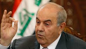 علاوي:الشعب العراقي يرفض الاحزاب الاسلامية وانتفاضته المسلحة ضد الظلم قريبا