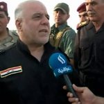 العبادي:العلم العراقي سيرفع قريبا في الفلوجة