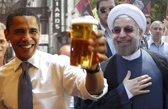 اوباما “يثمن”الدور العسكري الايراني في العراق!!