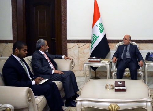 العبادي والزواوي يبحثان تعزيز العلاقات بين العراق والكويت