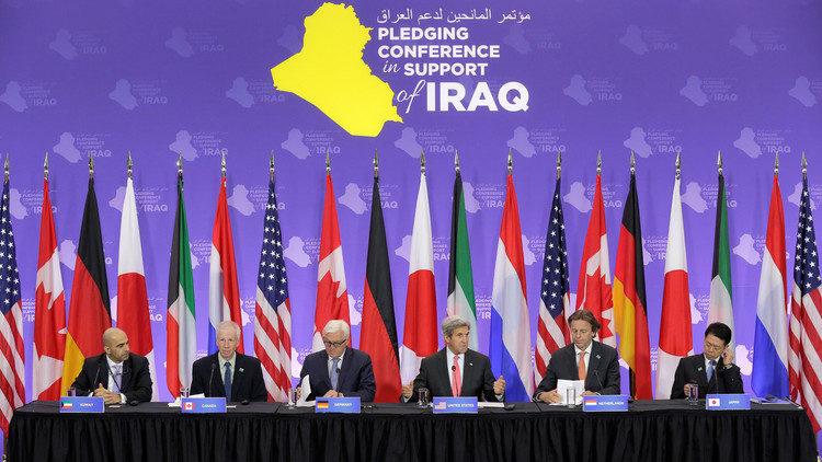 التحالف الدولي يؤكد على العمل لاستقرار المناطق المحررة في العراق