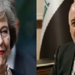 العبادي وتيريزا يؤكدان على تعزيز التعاون بين العراق وبريطانيا