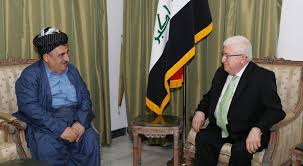 معصوم ومحمود يؤكدان على حل الخلافات الكردية بالحوار ومواصلة التفاهم مع بغداد