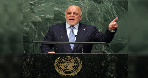 العبادي:السيستاني”صمام” وحدة العراق والحشد الشعبي  قوة”وطنية”!