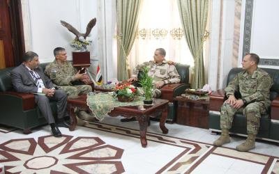 الجنرال تاوسن يؤكد على تحرير أخر شبر من ارض العراق من سيطرة داعش