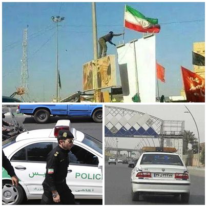 أين الأصوات التي تعالت على دخول القوّات التركية؟..سيارات الشرطة الإيرانية في محافظتي واسط وكربلاء!