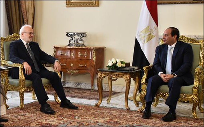 السيسي يؤكد دعم مصر المتواصل للعراق