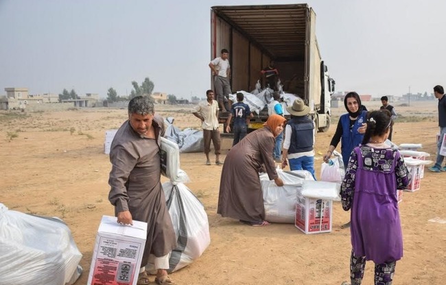 الامم المتحدة تحذر من توقف المساعدات الإنسانية عن اهالي الموصل