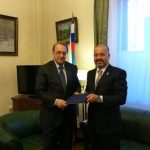 سفير العراق في روسيا يقدم اوراق اعتماده