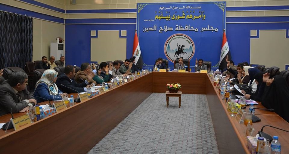 مجلس صلاح الدين يطالب الحكومة بإعادة النازحين إلى مناطقهم المحررة