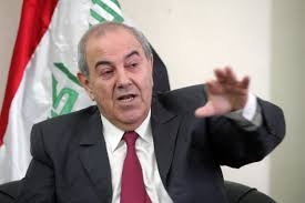 علاوي:لن يستقر العراق بدون المصالحة الوطنية والقضاء على المحاصصة السياسية