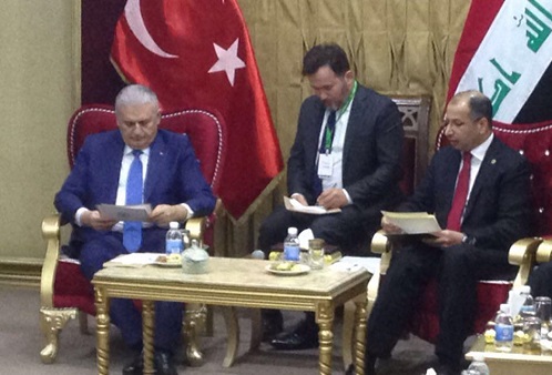 الجبوري لرئيس الوزراء التركي:العراق وتركيا بحاجة ماسة الى بعضهما