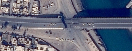العمليات المشتركة: تفجير  الجسر الخامس والجسر الحديدي من قبل داعش