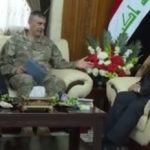 الحيالي وتاونسند يبحثان خطة تحرير الجانب الايمن من الموصل