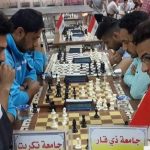 لطيف و سالم يتصدران الجولة الخامسة لنهائي بطولة العراق بالشطرنج