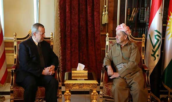 البرزاني وفالون يبحثان تعزيز التعاون والتنسيق بين لندن واربيل