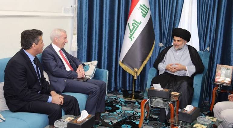 الصدر ويوزيف يبحثان الوضع العراقي ما بعد داعش