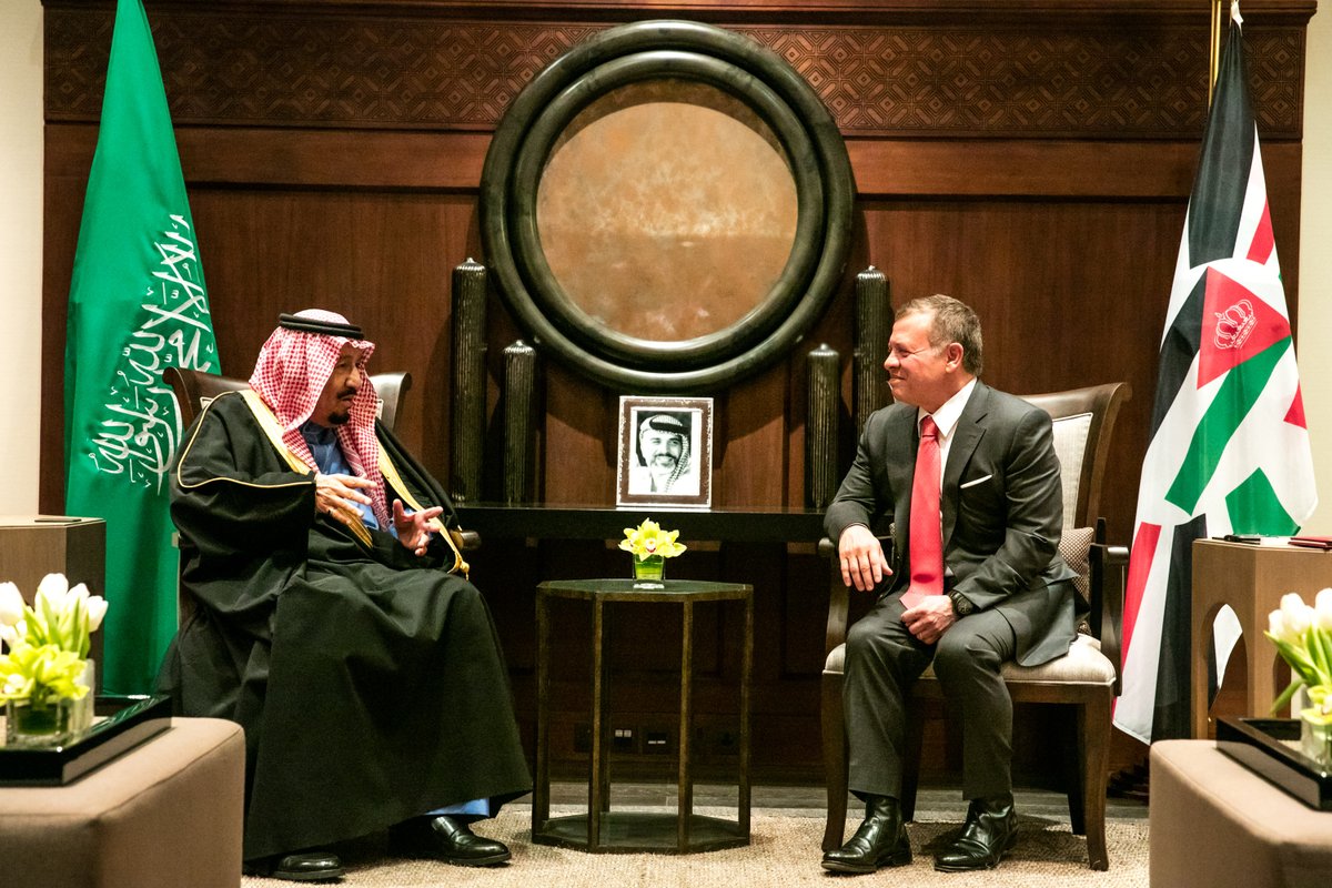 جلالة الملك عبدالله وخادم الحرمين الشريفين يؤكدان على أهمية توحيد الصف العربي