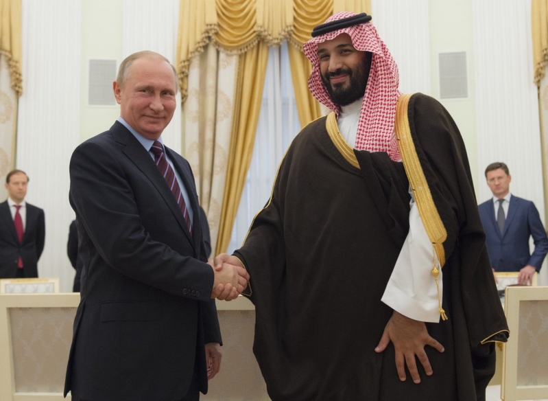 بوتين وبن سلمان يؤكدان على تعزيز العلاقات بين روسيا والسعودية