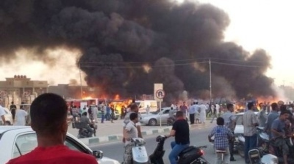 إستشهاد مدني بإنفجار عبوة بمنطقة سبع البور شمالي بغداد
