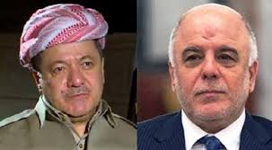 البرزاني:العبادي موقفه “ايجابياً” من استفتاء كردستان