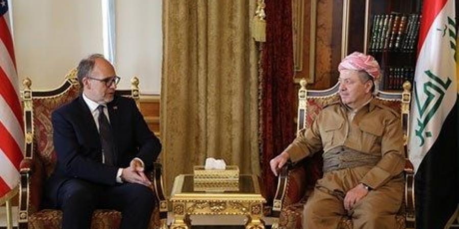 السفير الأمريكي للبرزاني:الحوار مع بغداد بدلا من الاستفتاء