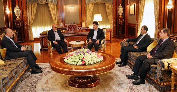 نيجيرفان:بإمكان إيران حل المشاكل بين بغداد وأربيل