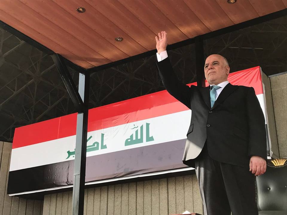 اليوم ..استعراض عسكري بحضور العبادي بمناسبة تحرير الموصل
