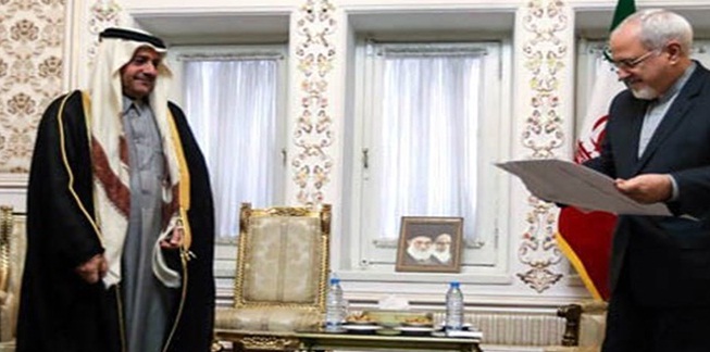 السفير القطري في إيران يستأنف عمله
