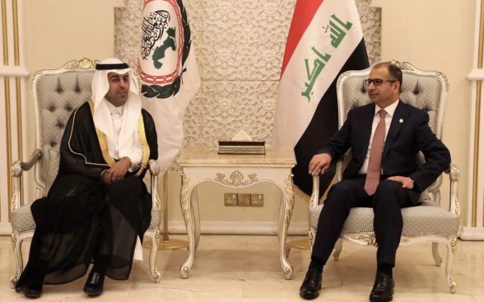 الجبوري يستقبل السلمي