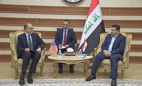 الاعرجي وسيليمان وفوتيل يناقشون الوضع الأمني في البلاد