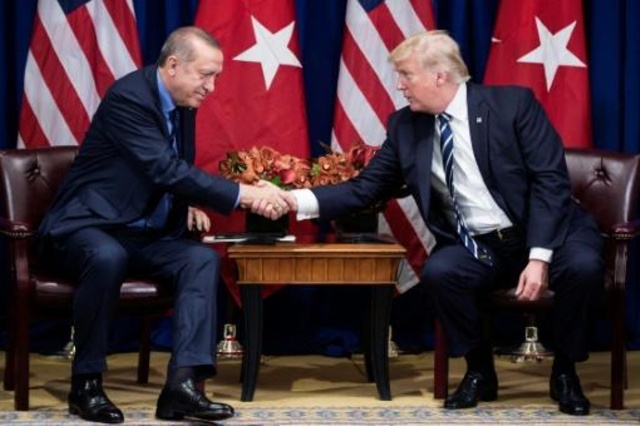 ترامب وأردوغان يؤكدان على رفض الاستفتاء