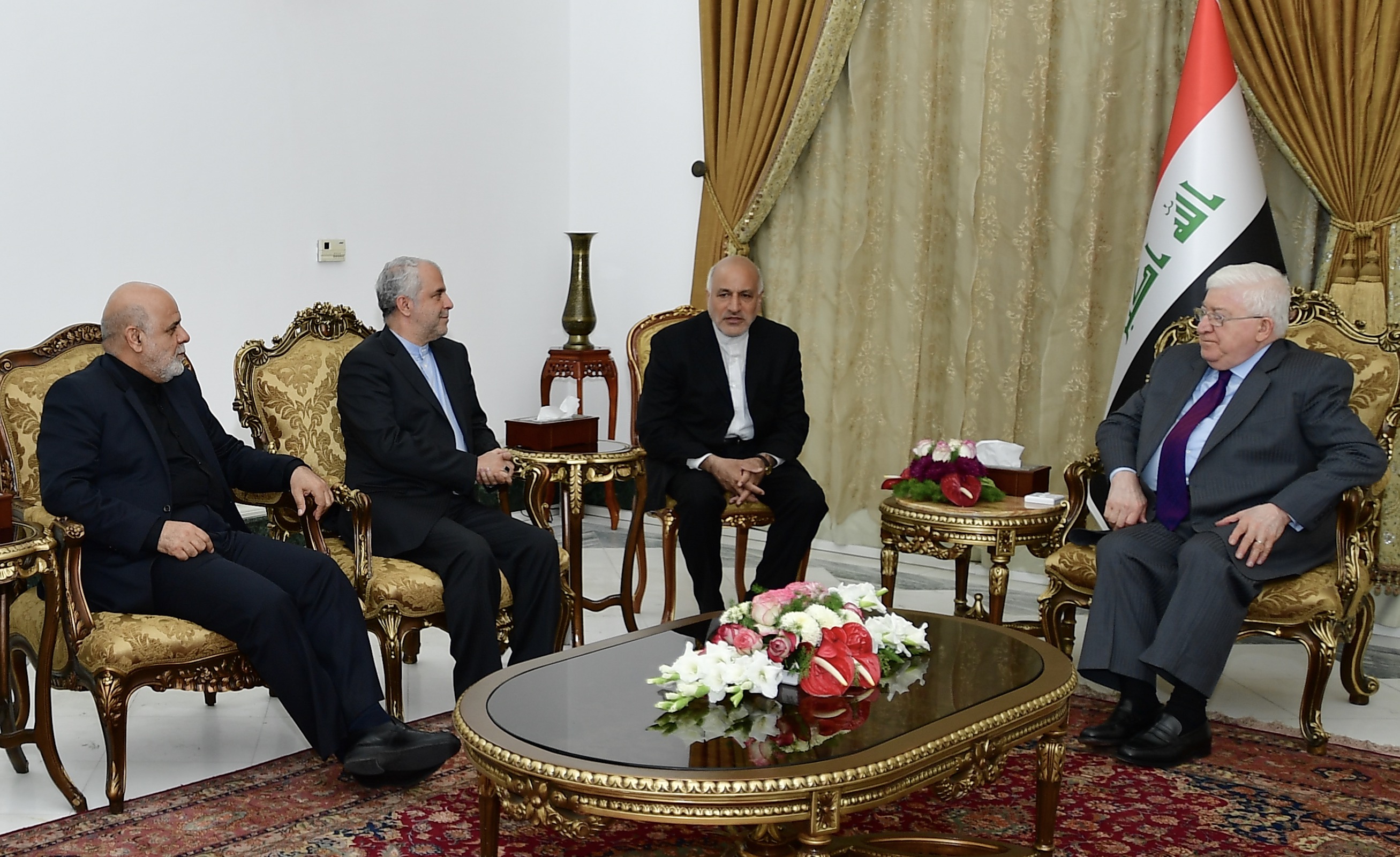 معصوم يؤكد على “حرص”إيران في تطوير علاقاتها مع العراق