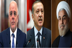 جعفر:قمة ثلاثية بين أردوغان وروحاني والعبادي لبحث الانفصال الكردي