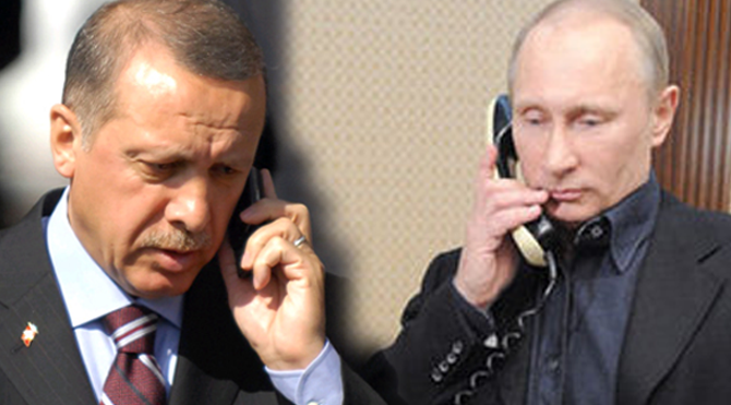 بوتين وأردوغان يبحثان التنسيق في حل ألازمة السورية