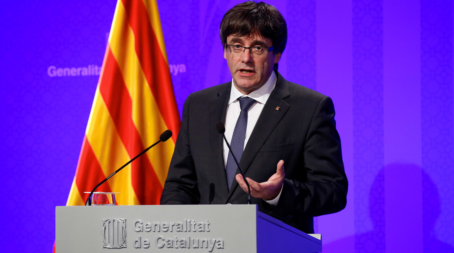 قادة الانفصال الكتالوني أمام القضاء الاسباني
