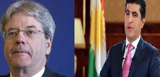 ايطاليا تحث بارزاني للالتزام بالدستور والحوار مع بغداد
