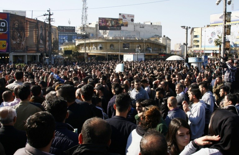 مصدر أمني:اعتقال عشرات المتظاهرين في السليمانية