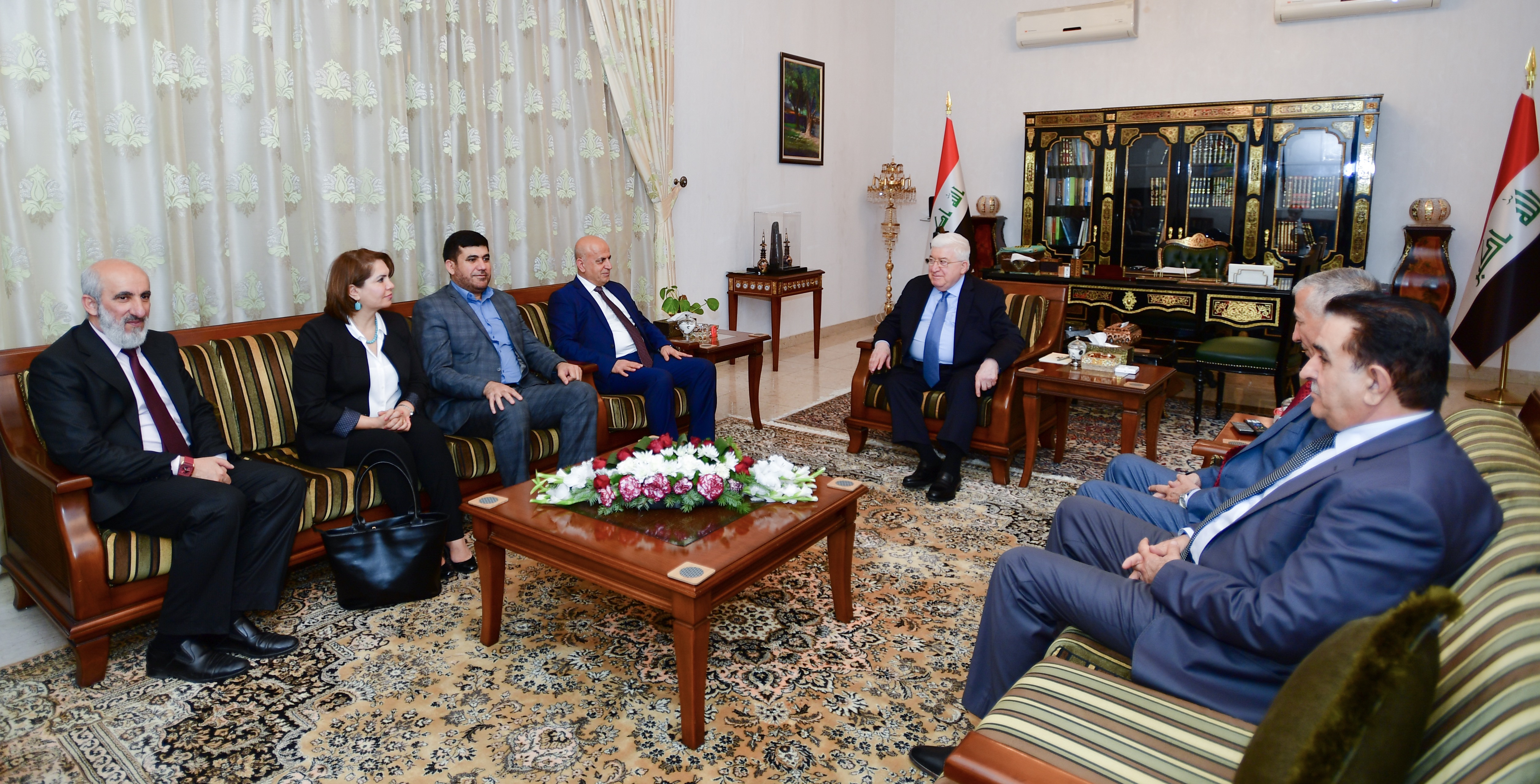 معصوم:الالتزام بالدستور هو جوهر حل الخلافات بين بغداد وأربيل