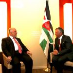 العاهل الأردني والعبادي يؤكدان على تعزيز العلاقات بين البلدين