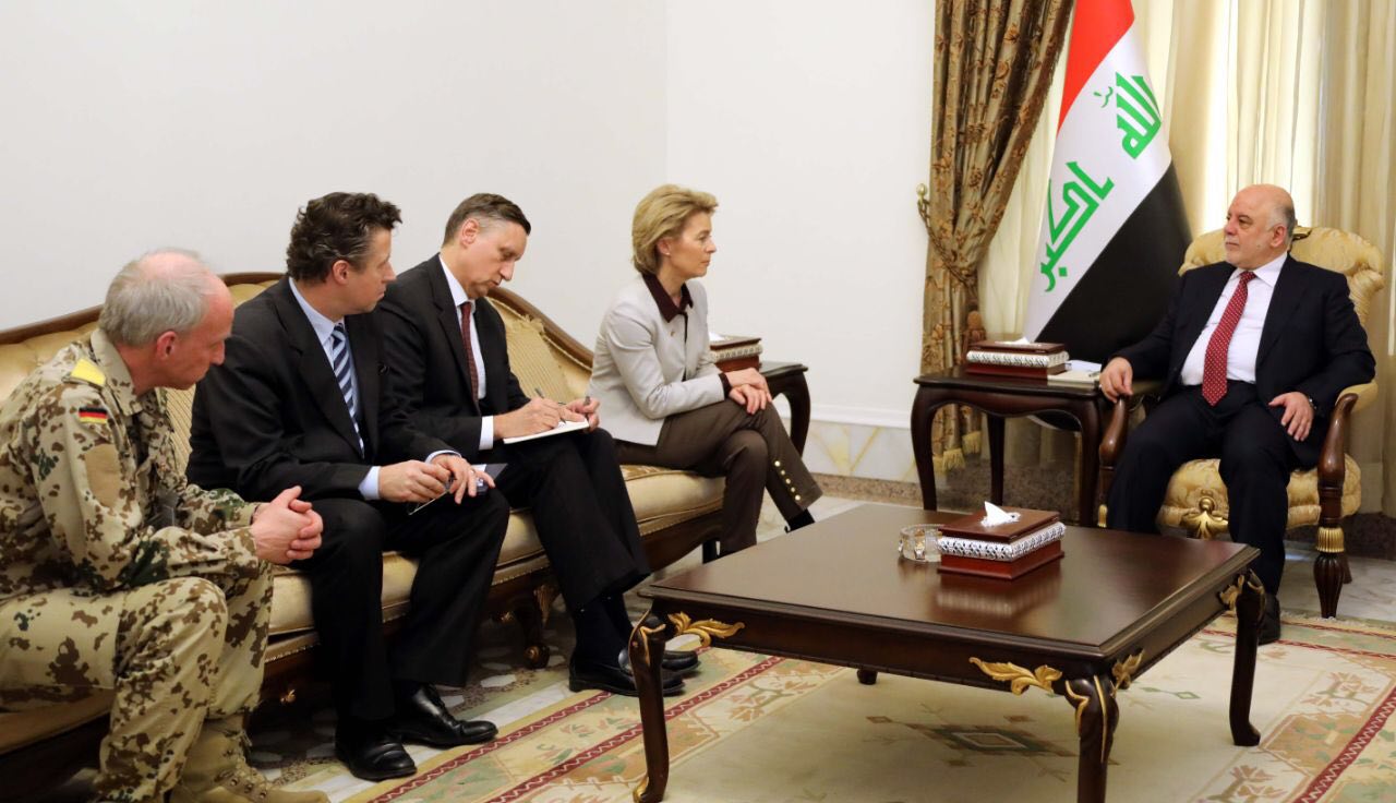 العراق والمانيا يؤكدان على تعزيز التعاون العسكري بين البلدين