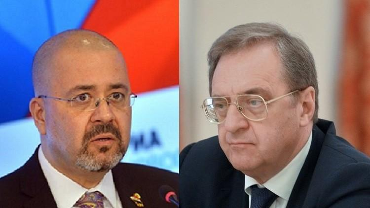 بوغدانوف والسفير العراقي في روسيا ناقشا الوضع السياسي ما بعد الانتخابات